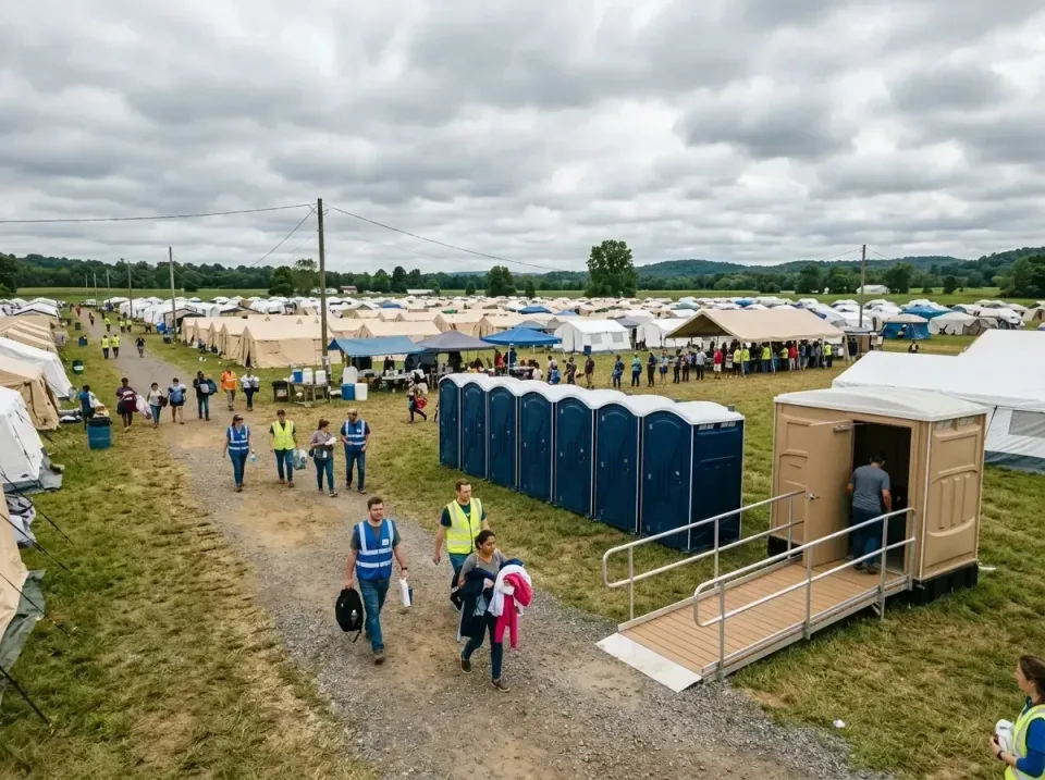 disaster-relief-camp-restrooms-010 — frequently asked questions, Dumpster & Portable Bathrooms Rental in Grape Creek, TX